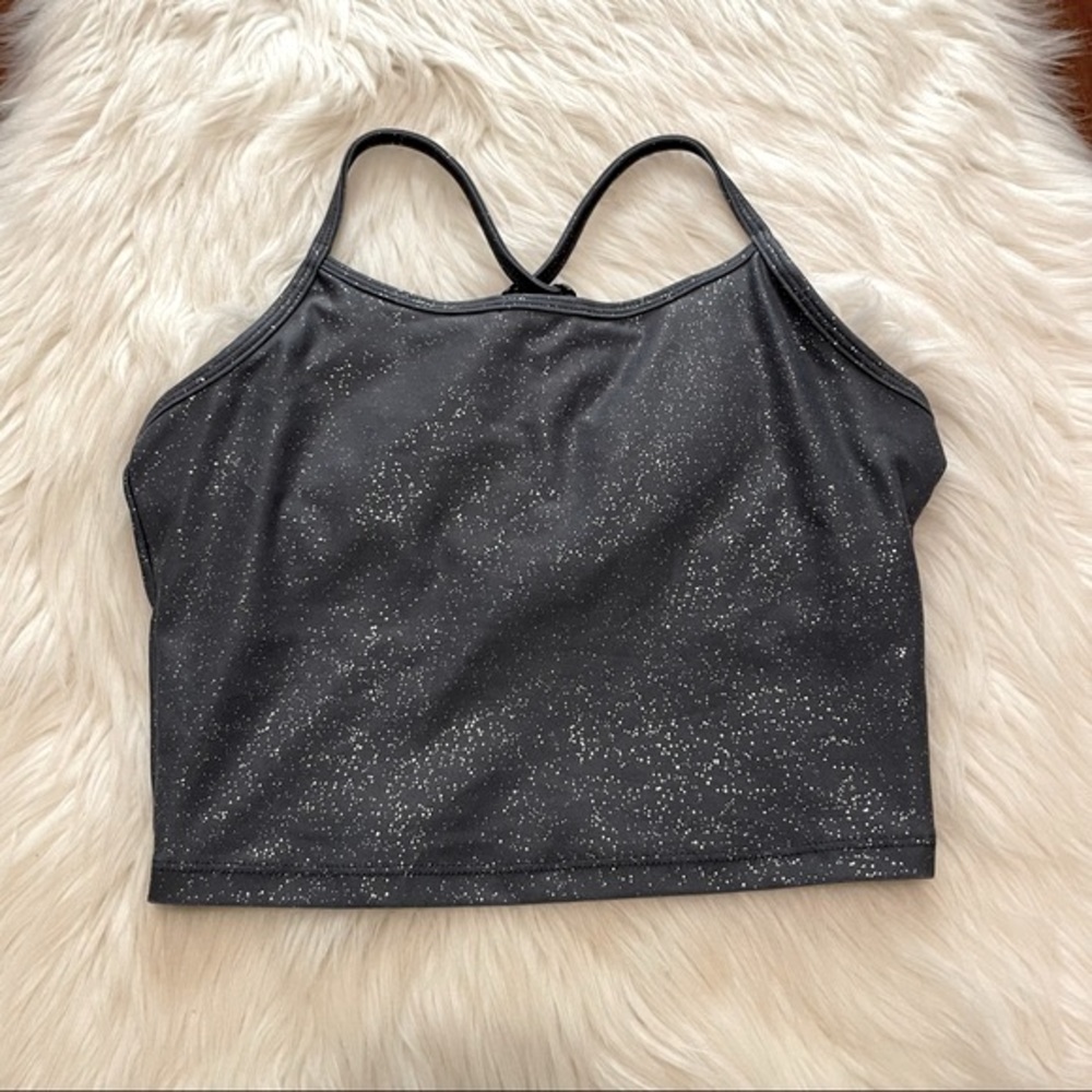 WITH Wear It To Heart Cropped Cami Sports Bra